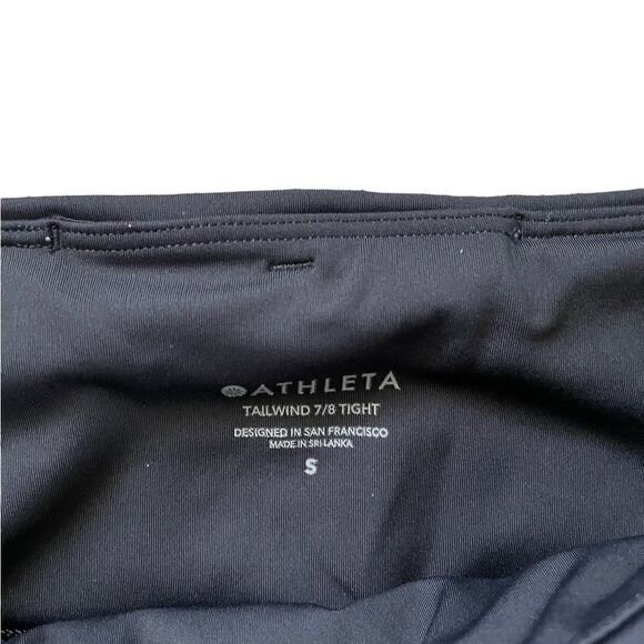 ATHLETA Tailwind 7/8 Tight Black Size Small - Picture 8 of 8